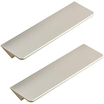 FBSHOP 2 Stück Türknäufe Zinklegierung - Weiß-Schwarz Keramik Griffe