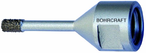 Bohrcraft Winkelschleifer - Diamant-Fliesenbohrer, 10,0 mm mit M14 Anschluß in QuadroPack, 1 Stück, 27020301000