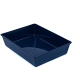 Katzentoilette Schale 50 cm eckig blau