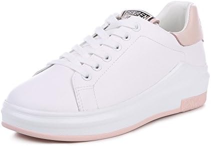 Korean Version In The Spring Little White Shoes,Pure Literary Platform Sneakers,Joker Casual Running Shoe-A Foot length=23.3CM(9.2Inch)
