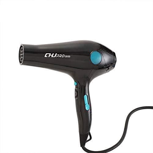xzgb Household High-Power Hair Dryer Barber Shop Hair Salon Dedicated Hair Dryer Hot And Cold Wind Double Wind Mouth Does Not Hurt Hair,black,Hlh