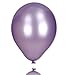 Produktbild 10x Luftballons Hochzeit Latex metallic lila schimmernd - Party, Geburtstag, Hochzeit