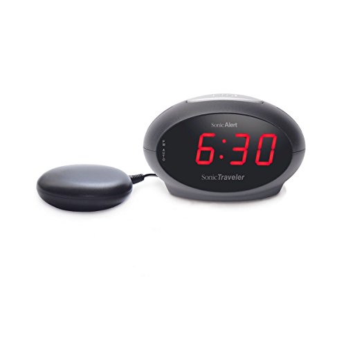 Geemarc SBT600 Vibrationswecker mit extra lautem Alarm 75 dB + vibration (deutsche Version). USB Anschluss für die Aufladung Ihrer Smartphone oder andere elektrische Kleingeräte - 3