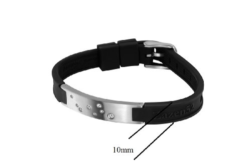 Zazen52-by-Zenturio-Original-Titanium-Magnetarmband-Limited-Pure-Swarovski-Element-10mm-Edition-Klasse-I