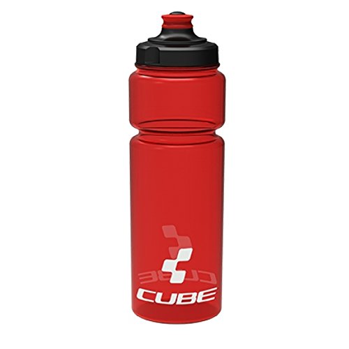 Cube Icon Trinkflasche 0,75 Liter grau, blau grün transparent rot
