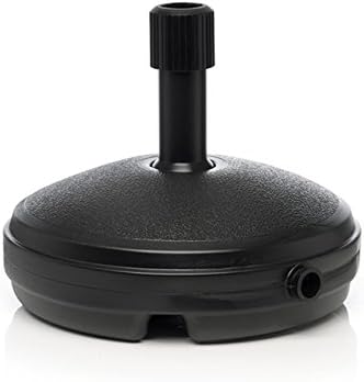 Ward Black Plastic Parasol Base