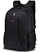 Produktbild Norsens Notebook Laptop Rucksack Tasche 17 Zoll Gepolsterter Wasserdicht Business Damen Herren Notebook Computer Schwarz