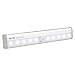 Produktbild Albrillo Kabellos LED Schrankbeleuchtung Schranklicht Sensorlicht mit Bewegungsmelder 10 LEDs und Magnetstreifen