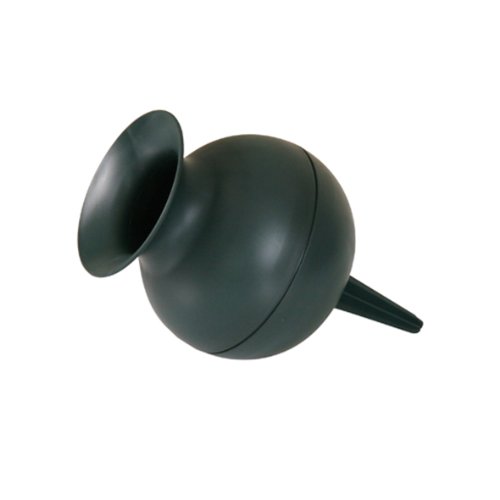 Greemotion Grabvase kugelförmig, Grün, Ø ca. 18 cm, H ca. 27 cm