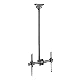 Ángulo ajustable de la base de montaje: -60º / +60º, compatible con la mayoría de los modelos de televisor samsung con los accesorios especiales que incluye en el kit de montaje