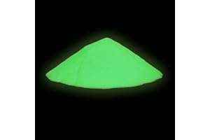 neon nights Pigmenti in Polvere - Polvere Colorata Fluorescente, 100 g - Vernice Colorante Pigmentata di Colore Giallo Verde Visibile al Buio