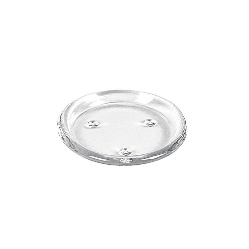 Sandra Rich 200-10 ‚Candle Mood‘ Kerzenteller Ø 11 cm, Höhe 1,5 cm, Glas, klar (6 Stück) - 2
