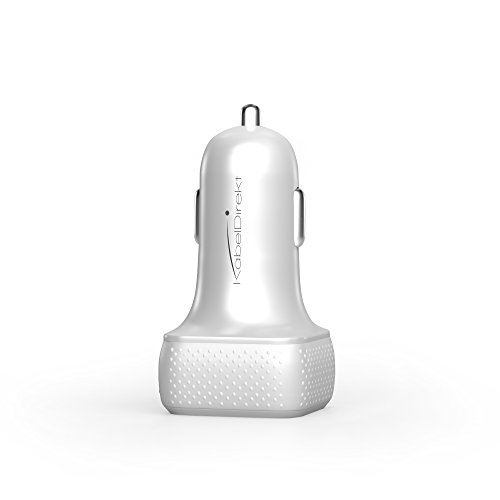 KabelDirekt intelligentes Dual USB KFZ Ladegerät (Car Charger) 4.8 A (2x 2.4 A) für 12-18 Volt KFZ Steckdosen weiß – TOP Series - 2