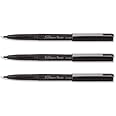 Pentel JM20 Disposable Fountain Pen 0.3-0.4mm Line Black Ink - Pack of 3
