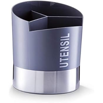 Kitchen Craft Utensilienhalter, weiß/grau, One Size: Amazon.de: Küche