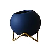 pflanzkübel blau frostsicher Mit zartem und eleganten Design, sieht Mode und Chic.