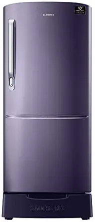 Samsung 192 L 3 Star Direct-Cool Single Door Refrigerator (RR20T182YUT/HL, Pebble Blue)