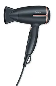 Beurer HC 25 1600 watt travel hair dryer With Heat & Cool Setting and Detachable Slim professional nozzle | 3 Years Warranty.