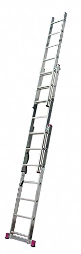 Krause Corda Alu VielzweckLeiter Treppenleiter 3×10 Sprossen Alu Stehleiter - 2