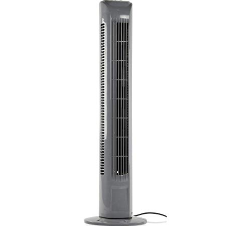 Preisvergleich Produktbild iFan Abluftventilator Oszillierende Tower Fan mit Fernbedienung (Grau)