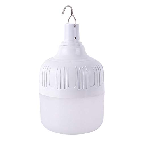 FXY Ampoule de Secours à LED, lumière de Camping Rechargeable par USB dimmable, lumière de Camping Portable extérieure/Cour/Jardin/Barbecue