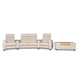 ledergarnitur beige gebraucht +49(0)221 69206560 Stressless Arion Designer Leder Sofa Garnitur Beige 1x Viersitzer 1x Hocker #9618