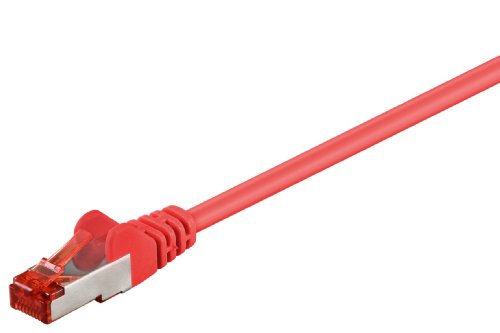 Netzwerkkabel 5m rot, S/FTP CAT6
