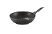 Produktbild Barazzoni grafikperformance Wok/Nudelpfanne Linie Steinoptik, Aluminium beschichtet aus Marmotech, Ø 28 cm, 4.5 Liter, Schwarz Gesprenkelt