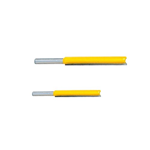 Gazechimp Set of 2tlg. Trim Router Bit Holzschneider Fräser 1/4 „Schaft Extra Lange - 2