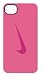 Produktbild Nike N.IA.38.666.NS Nike Swoosh Hard Handy Casefür Apple iPhone 5 pink/dunkelpink