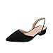 Produktbild MEIbax Damen Spitz Sandalen Slingback Kitten Absatz Pointed Toe Pumps Mittlere Fersen Bequeme Schuhe