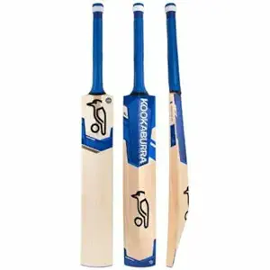RS Wooden Cricket Bat with Tennis Ball for Kids Size 4 (9-10 Year Old Boys)