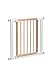Safety 1st Easy Close Wood & Metal Gate (White/Natural)