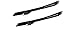 Eyebrow Razor Shaper Cheek Facial Hair Remover, Women's Trimmer Shaving Grooming Kit by Hollywood Browzer (includes 2 Browzers and a Protective Pouch)