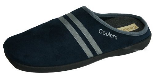 Coolers - Zapatillas de estar por casa para hombre, color azul, talla 42.5