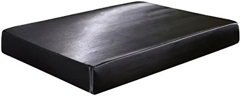 ShineMoon Deep 12'' (30cm) Fitted Bed Sheets Super King Size Luxury Satin Solid Color Fitted Sheet for Mattress, Black