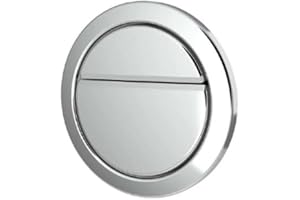 Olibob 73.5mm for Thomas Dudley Vantage Dual Flush Push Button Chrome 372873 Replaces 327732