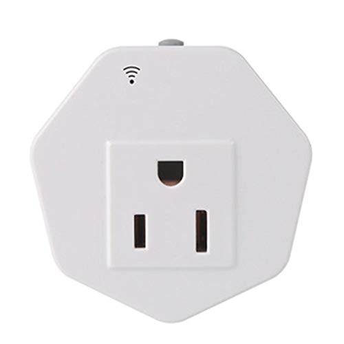 Preisvergleich Produktbild iYoung® Funkfernbedienungssteckdosen Programmierbarer Steckdosenschalter, Beleuchtung, Haushaltsgeräte, bis zu 30 m Reichweite, Weiß (US)