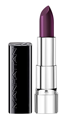 Manhattan Moisture Renew Lipstick, Farbe930, Dark Night Plum, cremiger Lippenstift, feuchtigkeitsspendend, intensiv, langanhaltend, 1er Pack (1 x 4 g)