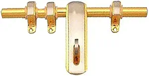 Smart Shophar Brass Pical Aldrop 8 Inches Gold Silver Pack of 1