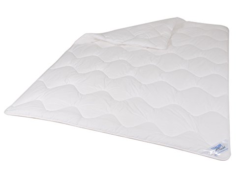 Traumnacht 03831395140 3-Star Leicht Bettdecke, Polyester, waschbar, weiß, 135 x 200 cm - 2