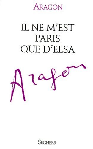 Download Il ne m'est Paris que d'Elsa