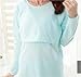 Blue 2 Piece Maternity Pyjamas UK Size 14