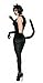 Produktbild shoperama Schwarze Leggings mit Schwanz Gr. S/M Kostüm-Zubehör für Katze Cat Samt Hose