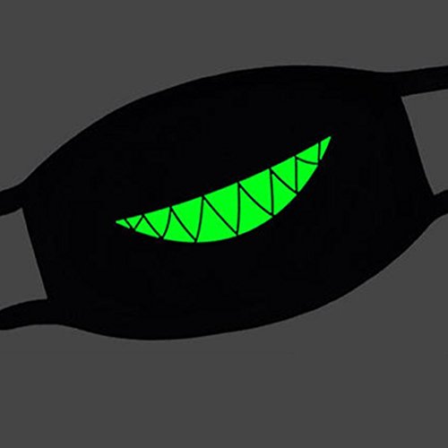 LEORX Unisex Mundschutz Mundmaske Emojimaske Kälteschutz Gesichtsmaske - 3