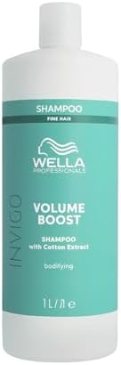 Wella Professionals INVIGO VOLUME BOOST Bodifying Shampoo – Shampoo volumizzante con Volume Boost Blend, ideale per capelli da normali a fini 1000 ml.