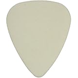 Rubber Tones RUB-WHSI-1 White Silicon Single Plectrum Pick