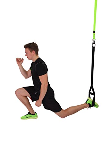 eaglefit® Sling Trainer ALLROUND; Schlingentrainer mit Umlenkrolle, Türanker, Aluminium-Karabiner, Modell 2017 - 6