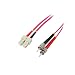 Produktbild S-Conn 77911/4 Multimode-LWL-Duplex Patchkabel "SC/ST 50/125µ, OM4", 5m Lila