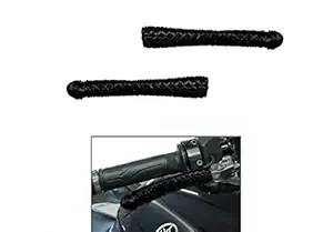 AUTOVEA Bike Brake Clutch Lever Covers Set of 2 Black for Bajaj Avenger 220 DTS-i